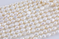 7-9mm A Quality Flat Potato Freshwater Pearl