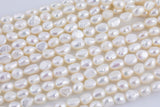 7-9mm A Quality Flat Potato Freshwater Pearl