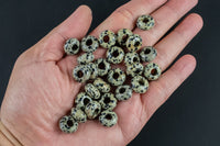 Dalmatian Jasper Pi Stone 14 mm Donut