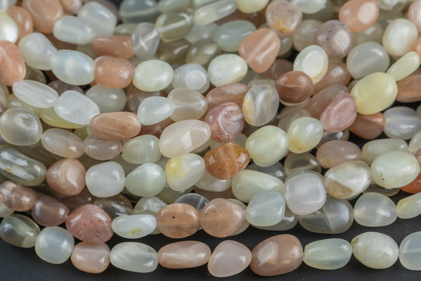 Natural Moonstone Nuggets Beads -16 Inch strand - Wholesale pricing AAA Quality- Full 16 inch strand Gemstone Beads