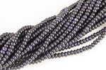 Blue Goldstone Beads Smooth Roundel Beads Puffy Coin 6mm by 10mm Full Strand 15.5 Inches Long AAA Quality