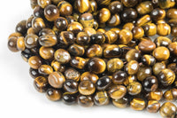 Natural Tiger Eye Nuggets Beads -16 Inch strand - Wholesale pricing AAA Quality- Full 16 inch strand Gemstone Beads