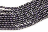 Blue Goldstone Beads Smooth Roundel Beads Puffy Coin 6mm by 10mm Full Strand 15.5 Inches Long AAA Quality