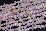 Natural Kunzite Chips Beads - Around 6mm in dimensions -16 Inch strand - Wholesale pricing AAA Quality Gemstone Beads
