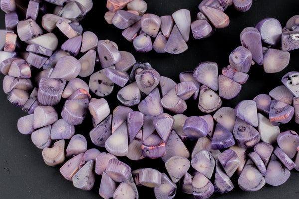 Lavender Coral Briolette Teardrop- Around 10mm in dimensions - Wholesale pricing Gemstone Beads- 15 inch per strand