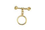 1 Set 18k Toggle Clasp - 15mm
