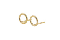 Ring Stud- Gold Filled Ball Earring Stud- 14/20 Gold Filled- USA Product- 7mm