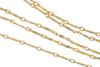 Gold Filled Satellite Hammered Tubed Chain, Wholesale, USA Made, Chain by foot