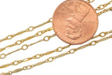 Gold Filled Satellite Hammered Tubed Chain, Wholesale, USA Made, Chain by foot