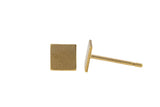 Square Stud- Gold Filled Ball Earring Stud- 14/20 Gold Filled- USA Product- 5mm