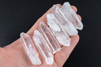 Natural Quartz Points Shards A+ Thick Large Jumbo Quartz Crystal Needle Points Point, Choose Quantity (Raw Quartz Crystals for Jewelry