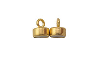 GOLD FILLED Magnetic Clasp USA product- 1 Set per order- 4.5mm 5.5mm