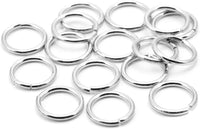 0.7mm Thickness Jump Ring- 4mm 5mm 6mm and 8mm and 10mm- Sterling Silver color- Jump Ring- Basic Sizing