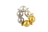 Silver/Gold Plated Strong Magnetic Clasps Round Size 8mm