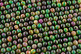 Multi watermelon tiger's eye beads tiger eye. 4mm 6mm 8mm 10mm 12mm round bead green red multi color Great quality full strand 15.5