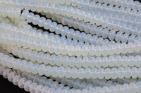 6mm 8mm Opalite Beads Roundel Rondelle Opal Smooth Full Strand 15.5 inch Strand