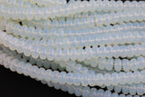 6mm 8mm Opalite Beads Roundel Rondelle Opal Smooth Full Strand 15.5 inch Strand