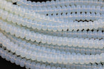 6mm 8mm Opalite Beads Roundel Rondelle Opal Smooth Full Strand 15.5 inch Strand