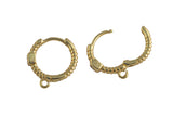 4pc 2 pairs Earring Hoops Huggie Huggies 14k Gold Plated 14mm, Small Hoops, Hoop Earrings, Light Hoops