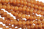 Natural Dark Orange Aventurine, High Quality in Round, 4mm, 6mm, 10mm, 12mm AAA Quality Smooth Gemstone Beads