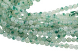 Water Jade- JADE Smooth Round-  6mm 8mm 10mm 12mm-Full Strand 15.5 inch Strand AAA Quality