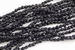 Black Howlite Turquoise Skull Beads 6mm 6x8mm 15.5" Strand