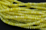 Olive Jade-  High Quality in  Roundel, 6mm, 8mm- Full 15.5 Inch Strand-15.5 inch Strand  Smooth Gemstone Beads