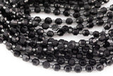 AAA Natural Spinel 5-6mm Beads Faceted Energy Prism Double Terminated Point Cut 15.5" Strand