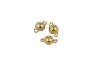 Gold Filled Ball Connector Charm - 14/20 Gold Filled- USA Product- 3mm or 4mm