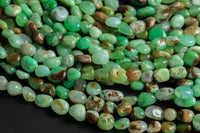 Natural Chrysoprase Nuggets Beads -16 Inch strand - Wholesale pricing AAA Quality- Full 16 inch strand Gemstone Beads