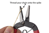 Chain Link Enlarger Plier - Grounded or Ungrounded- For permanent jewelry- Chain Reamer- For tight Link Chains