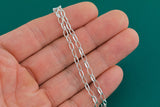 Sterling Silver Chain Oval Chain 3.6mm 925 SS Made in USA by the Foot 925ss #26