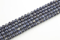 Natural Sapphire in full strands, Facetd Round 6-8mm