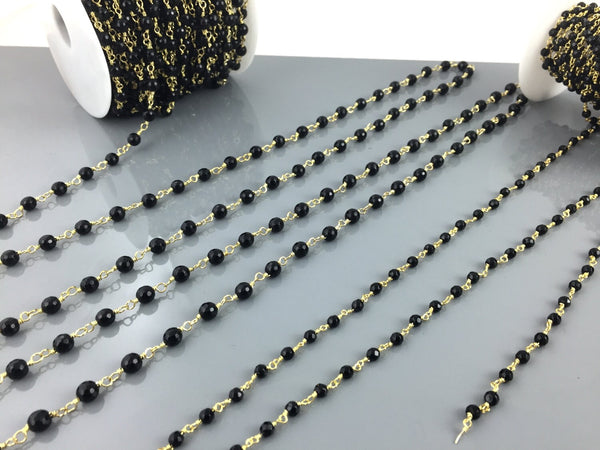 3mm Stainless Steel Beaded Satellite Permanent Jewelry Chain By The Fo